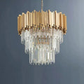 Bourbons Antoine Crystal Round Chandelier-chandeliers for dining room,chandeliers for stairways,chandeliers for foyer,chandeliers for bedrooms,chandeliers for kitchen,chandeliers for living room-Manorlights