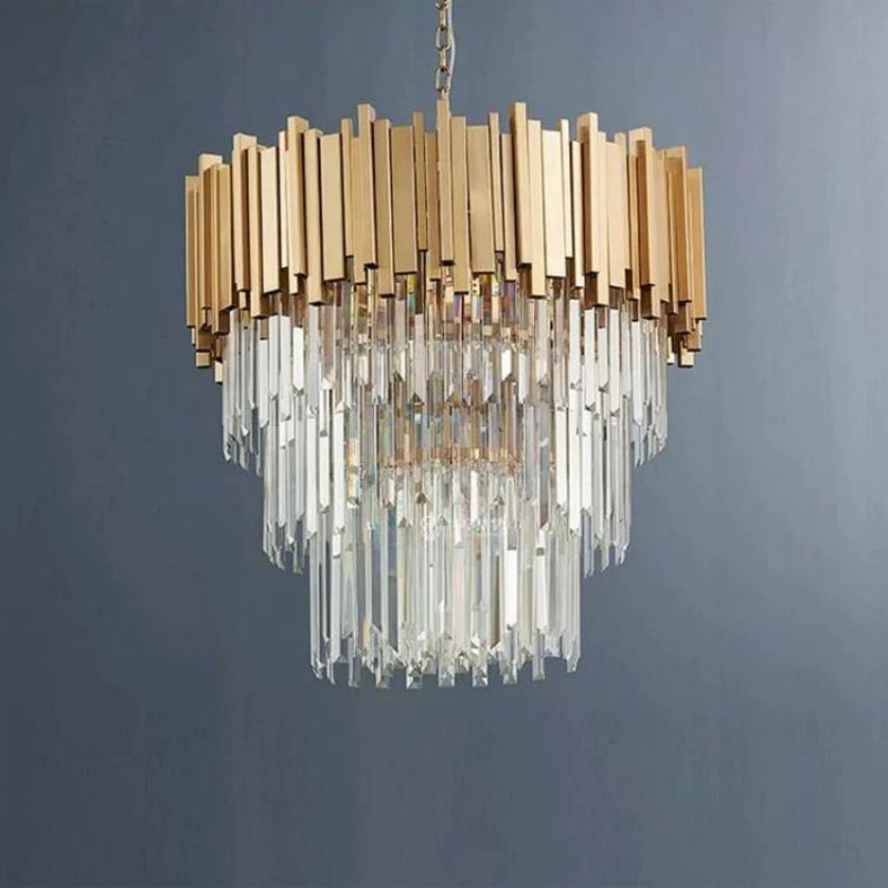 Bourbons Antoine Crystal Round Chandelier-chandeliers for dining room,chandeliers for stairways,chandeliers for foyer,chandeliers for bedrooms,chandeliers for kitchen,chandeliers for living room-Manorlights