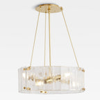 Willamette Round Crystal Chandelier-Chandelier-Manorlights