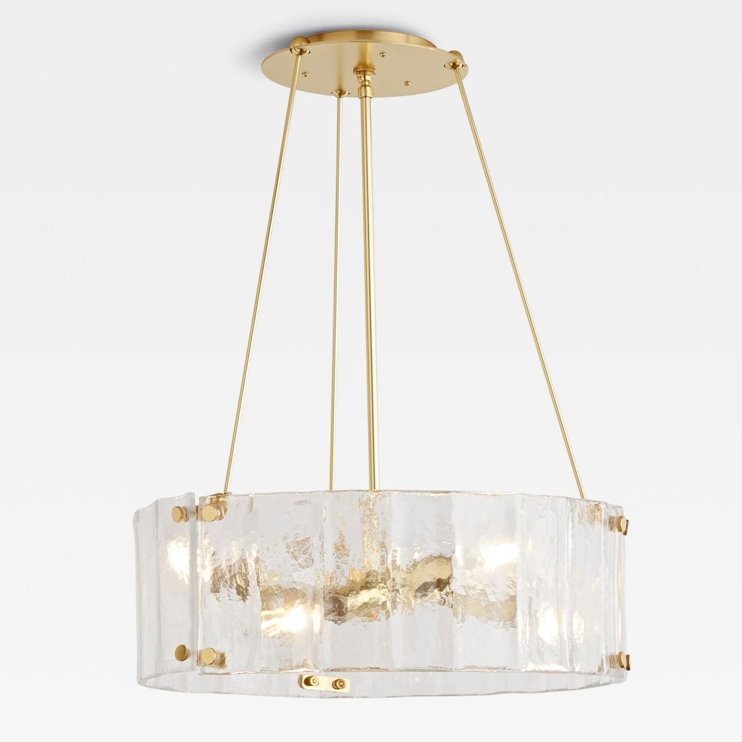 Willamette Round Crystal Chandelier-Chandelier-Manorlights