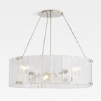 Willamette Round Crystal Chandelier-Chandelier-Manorlights