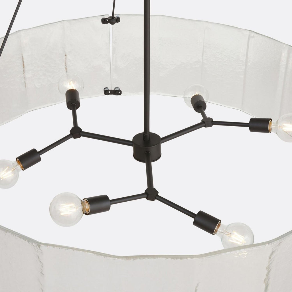 Willamette Round Crystal Chandelier-Chandelier-Manorlights