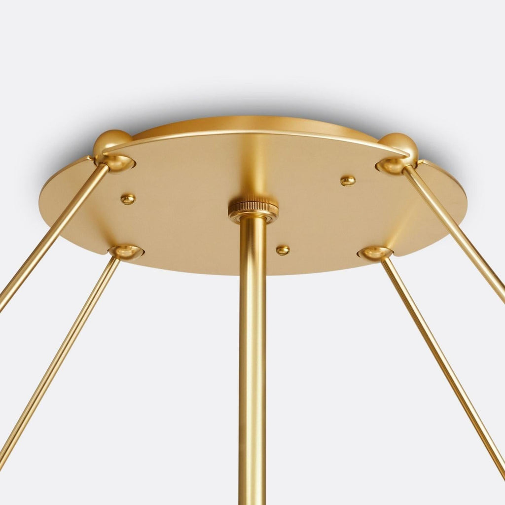 Willamette Round Crystal Chandelier-Chandelier-Manorlights