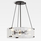 Willamette Round Crystal Chandelier-Chandelier-Manorlights