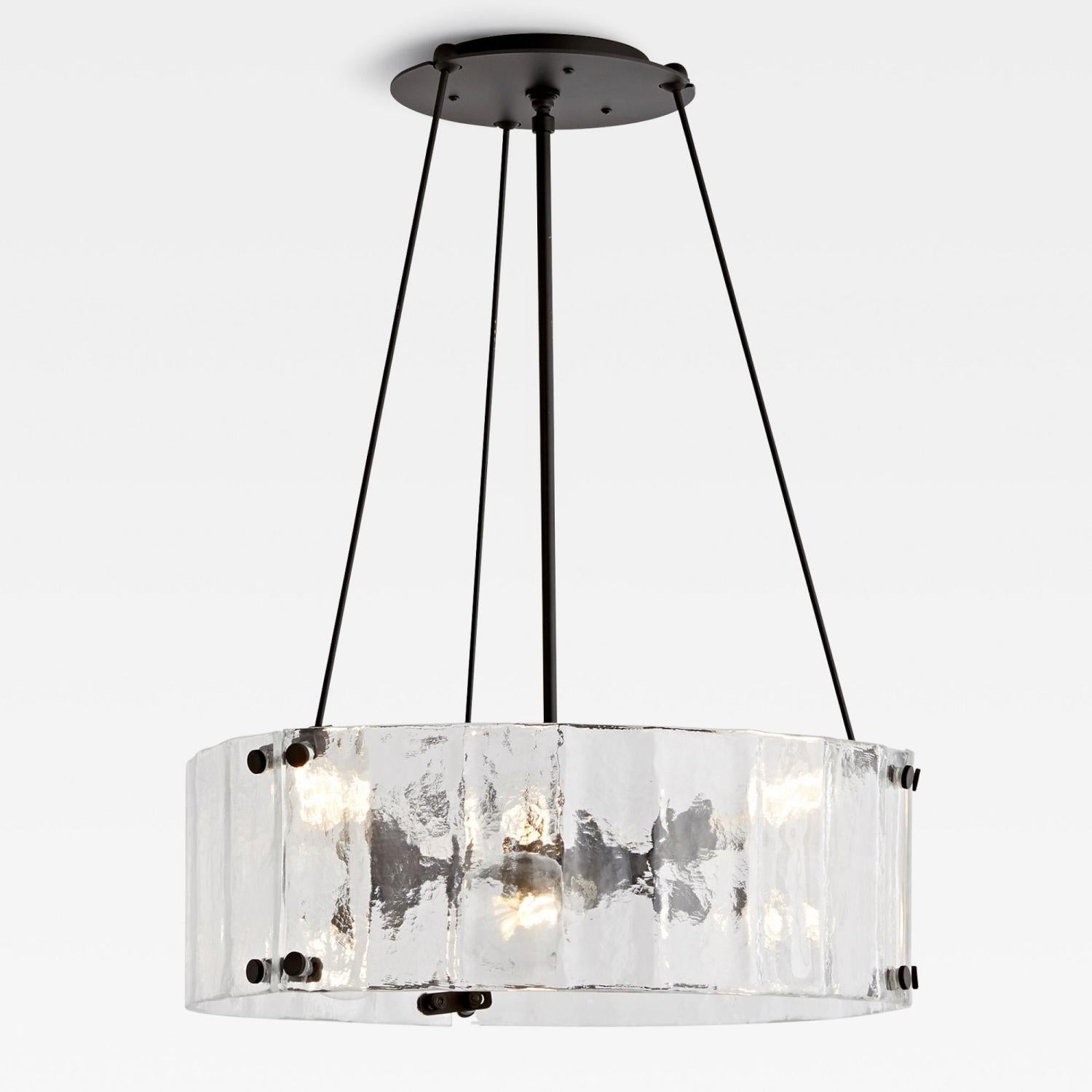 Willamette Round Crystal Chandelier-Chandelier-Manorlights