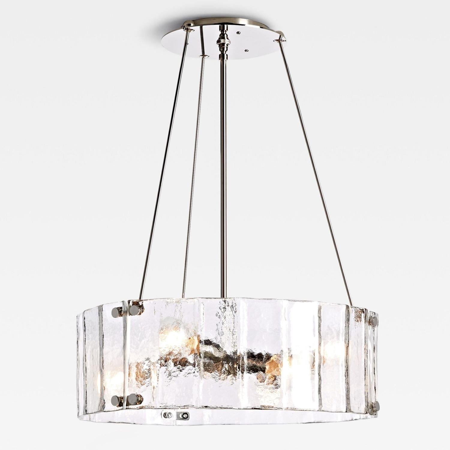 Willamette Round Crystal Chandelier-Chandelier-Manorlights