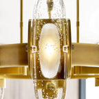 Charme Round Chandelier 15"-Chandelier-Manorlights