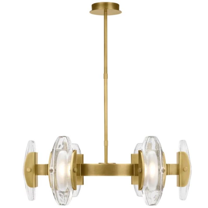 Charme Round Chandelier 30"-Chandelier-Manorlights