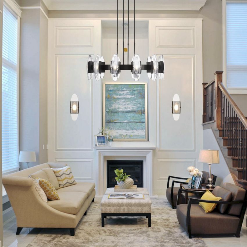 Charme Round Chandelier 47"-Chandelier-Manorlights
