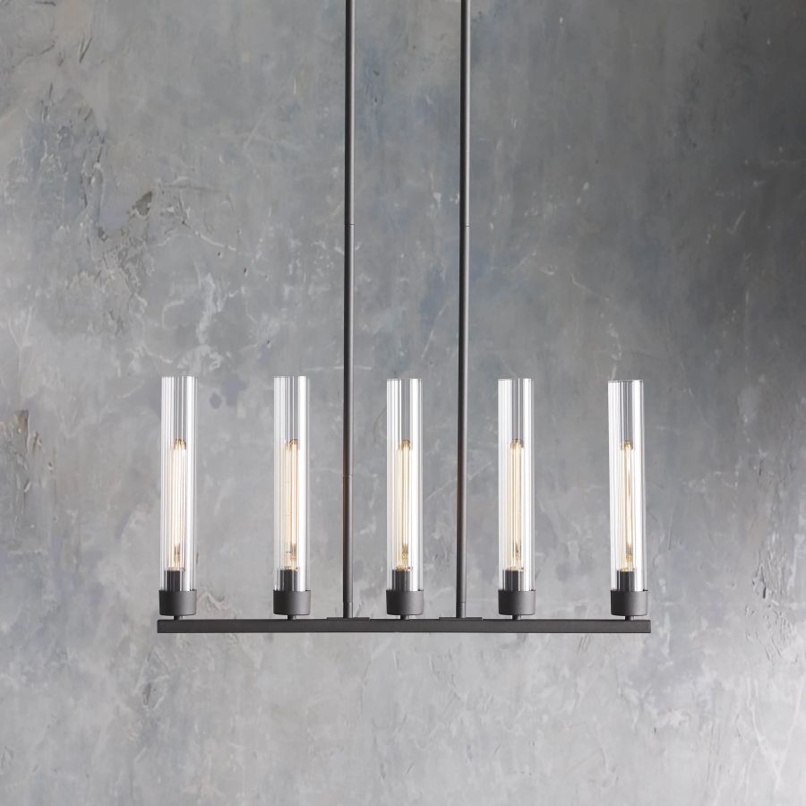 Cade Linear Chandelier-Chandelier-Manorlights