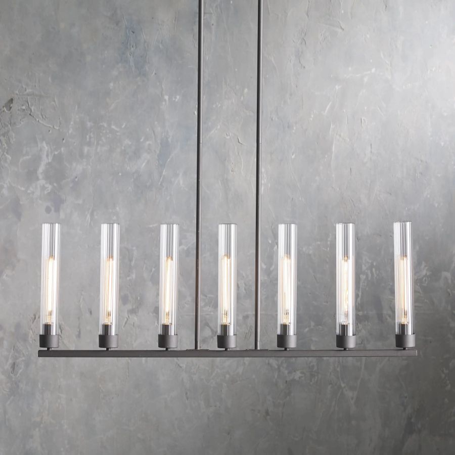 Cade Linear Chandelier-Chandelier-Manorlights