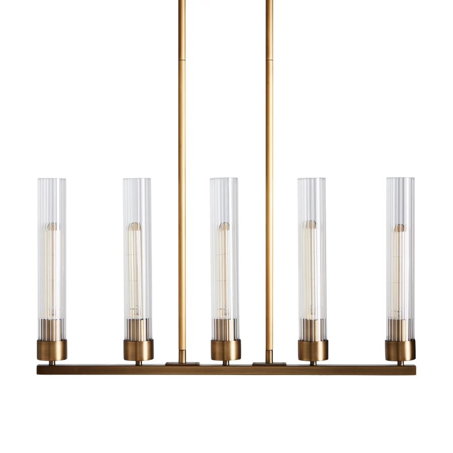 Cade Linear Chandelier-Chandelier-Manorlights