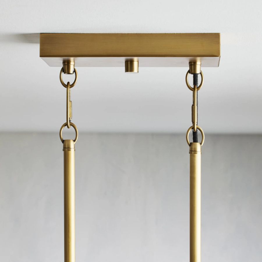 Cade Linear Chandelier-Chandelier-Manorlights