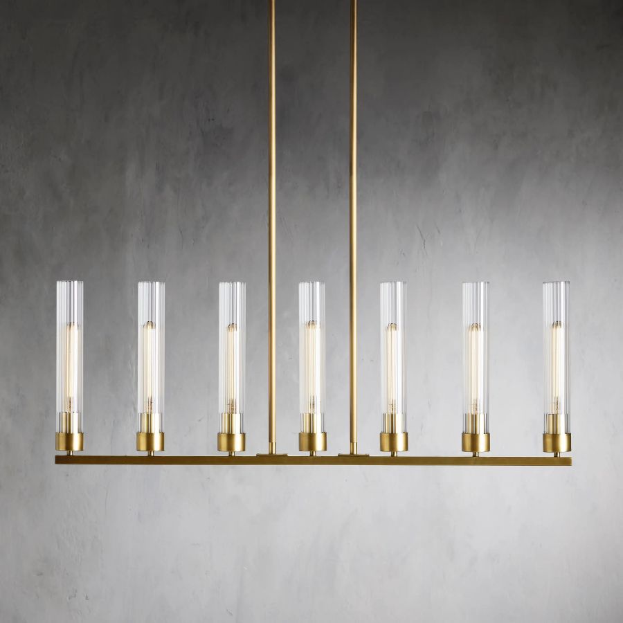 Cade Linear Chandelier-Chandelier-Manorlights