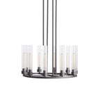 Cade Round Chandelier-Chandelier-Manorlights