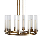 Cade Round Chandelier-Chandelier-Manorlights