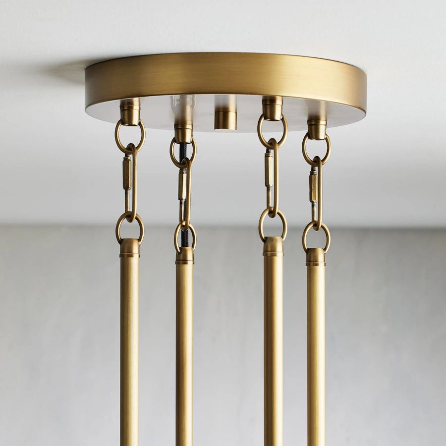 Cade Round Chandelier-Chandelier-Manorlights
