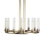 Cade Round Chandelier-Chandelier-Manorlights
