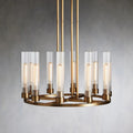 Cade Round Chandelier-Chandelier-Manorlights