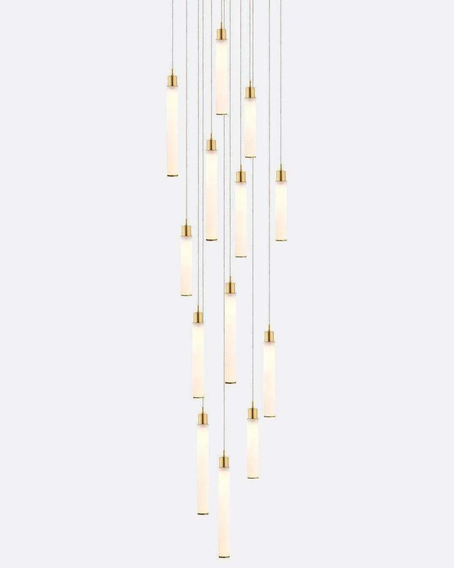 Candle Round Chandelier-Chandelier-Manorlights