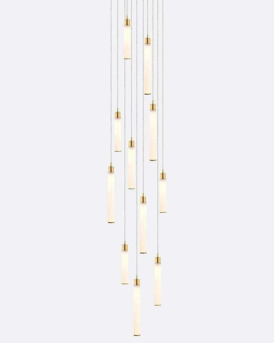 Candle Round Chandelier-Chandelier-Manorlights