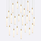 Candle Rectangle Chandelier-Chandelier-Manorlights