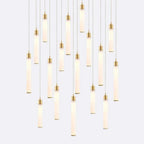Candle Rectangle Chandelier-Chandelier-Manorlights
