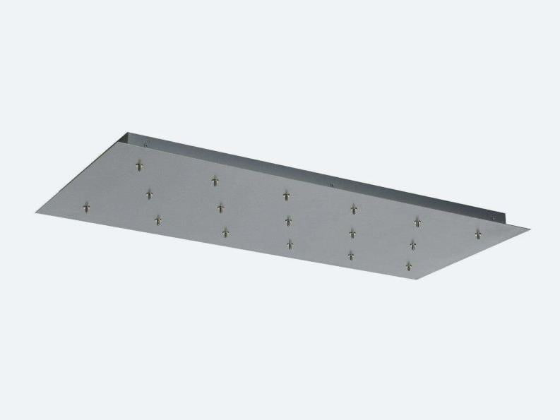 Candle Rectangle Chandelier-Chandelier-Manorlights