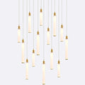 Candle Rectangle Chandelier-Chandelier-Manorlights