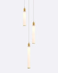 Candle Small Round Chandelier-Chandelier-Manorlights