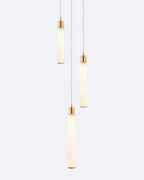 Candle Small Round Chandelier-Chandelier-Manorlights
