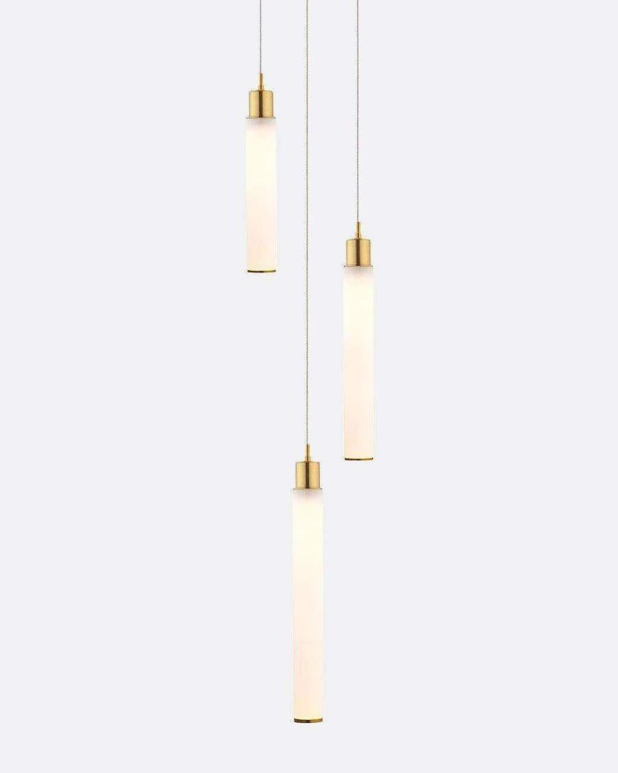 Candle Small Round Chandelier-Chandelier-Manorlights