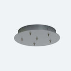 Candle Small Round Chandelier-Chandelier-Manorlights
