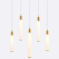 Candle Small Rectangle Chandelier-Chandelier-Manorlights