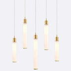 Candle Small Rectangle Chandelier-Chandelier-Manorlights