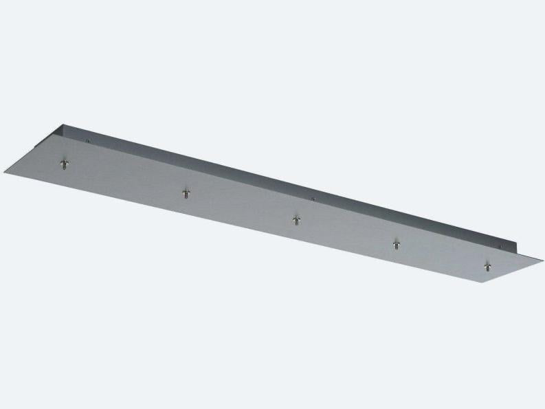 Candle Small Rectangle Chandelier-Chandelier-Manorlights