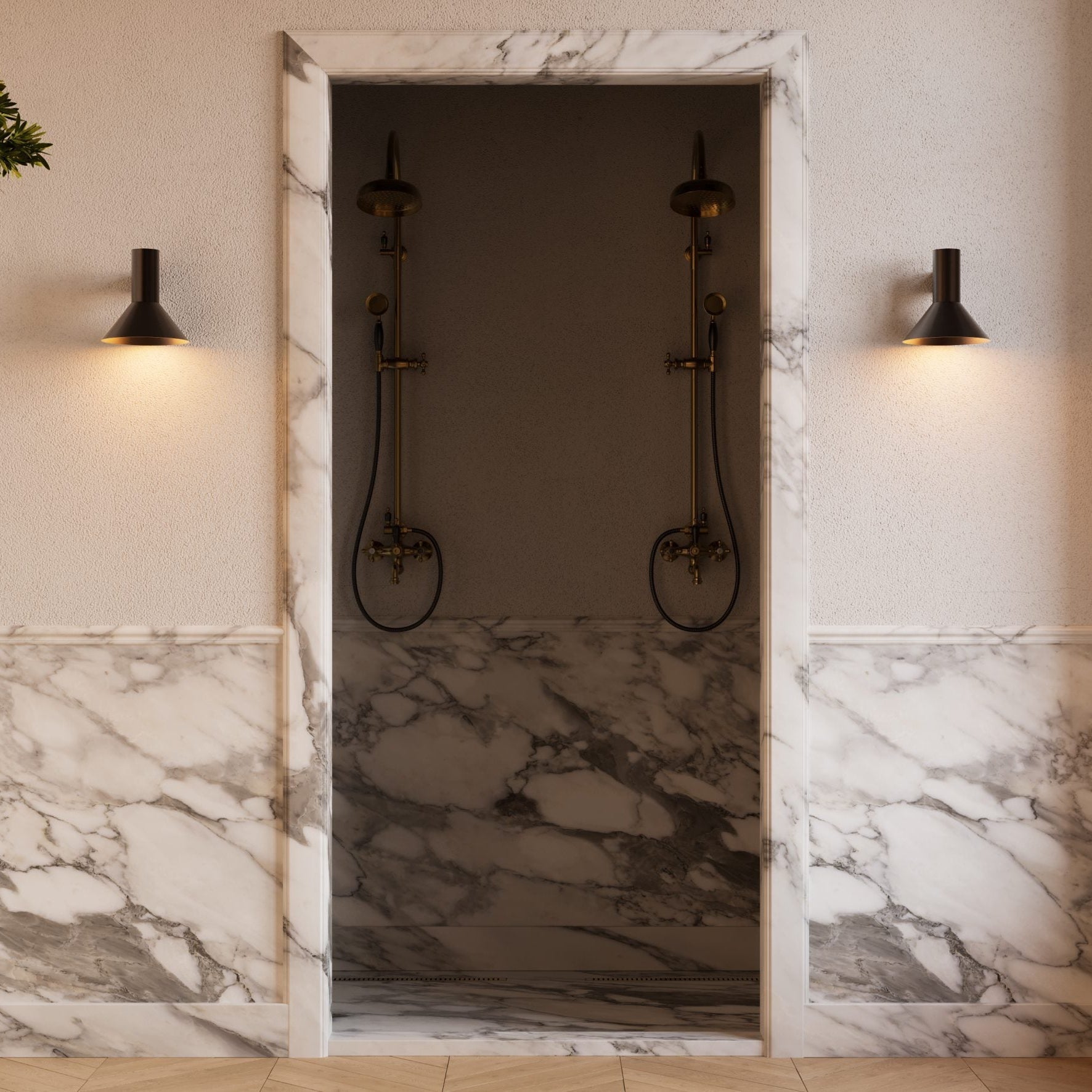 Torres Alabaster Wall lamp-Wall Sconces-Manorlights