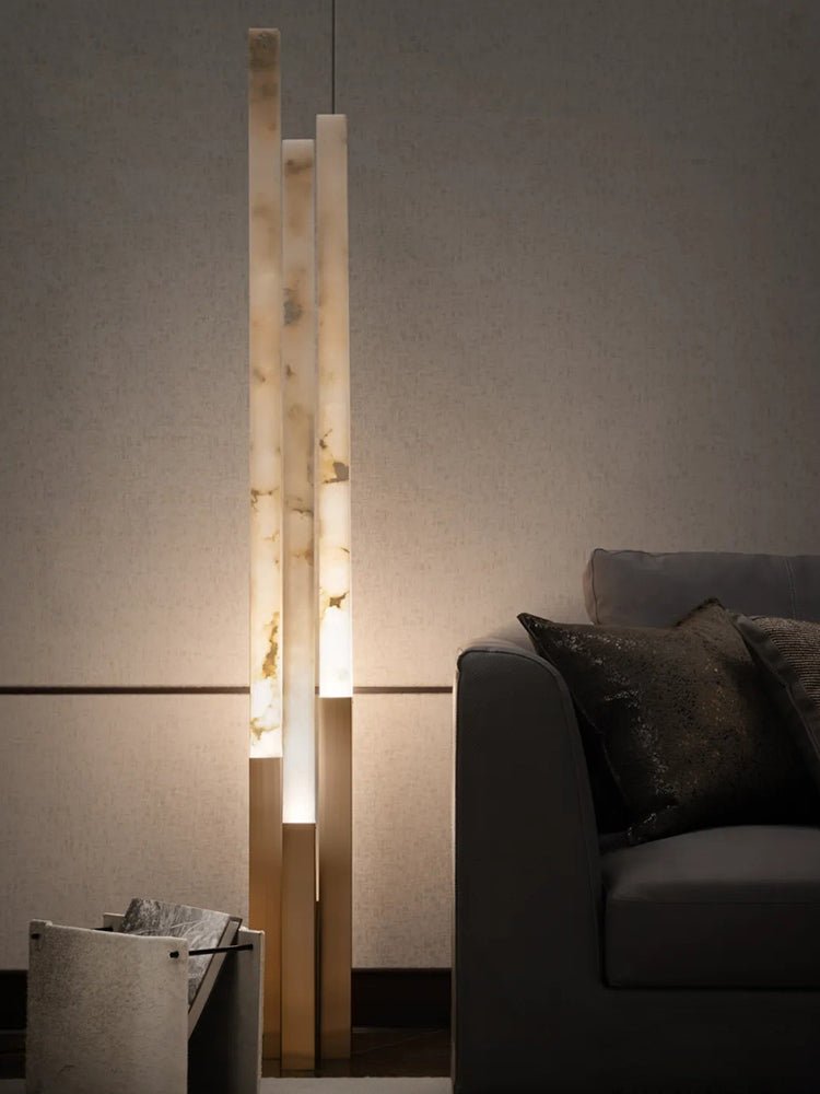 Callisto Alabaster Floor Lamp - Vakkerlight
