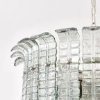 Cascade Glass Green Chandelier Glass lighting by Manor Lights