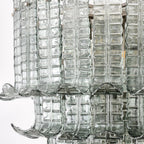 Cascade Glass Green Chandelier Glass lighting by Manor Lights