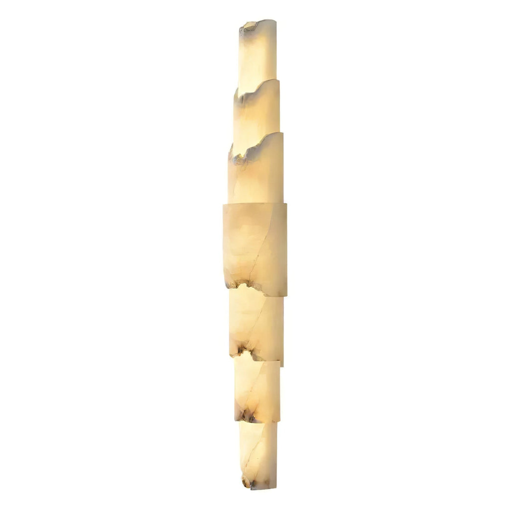 Cascading Alabaster Wall Sconce - Vakkerlight