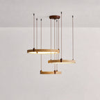 Celestial Orbit Travertine Chandelier