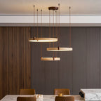 Celestial Orbit Travertine Chandelier