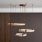 Celestial Orbit Travertine Chandelier