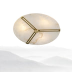 Clocks Alabaster Ceiling Light - Vakkerlight