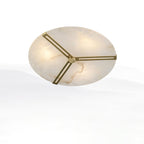 Clocks Alabaster Ceiling Light - Vakkerlight