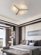 Clocks Alabaster Ceiling Light - Vakkerlight