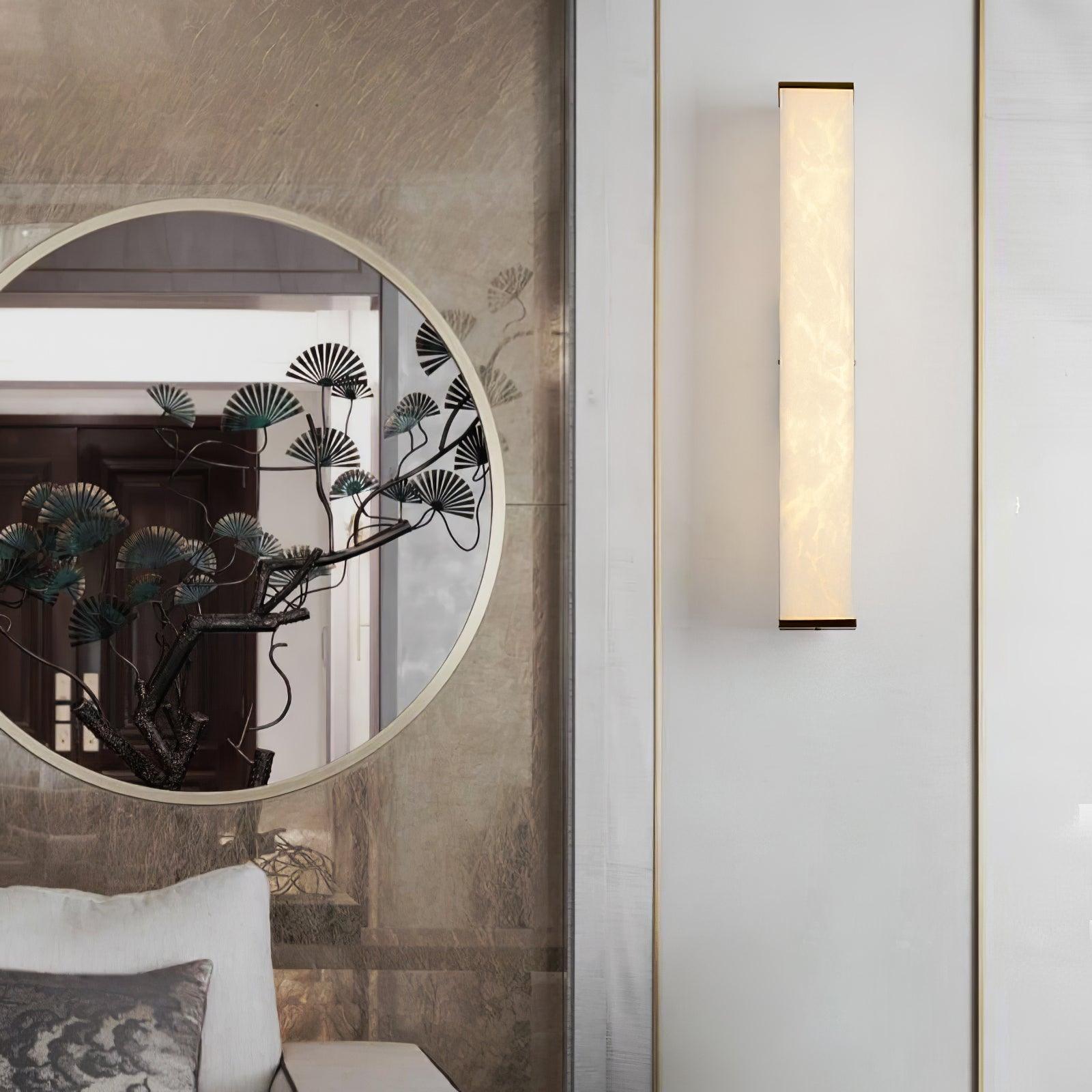 Cuboid Alabaster Wall Light - Vakkerlight
