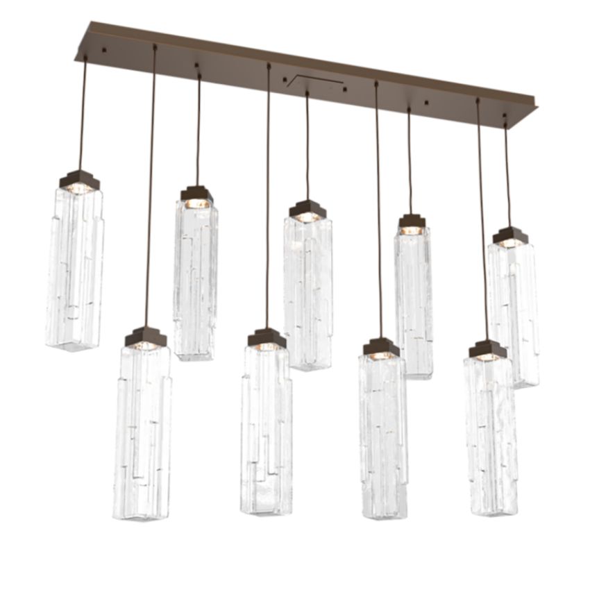 Dante Linear Pendant Chandelier-chandeliers for dining room,chandeliers for stairways,chandeliers for foyer,chandeliers for bedrooms,chandeliers for kitchen,chandeliers for living room-Manorlights