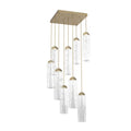 Dante Square Chandelier-Chandelier-Manorlights